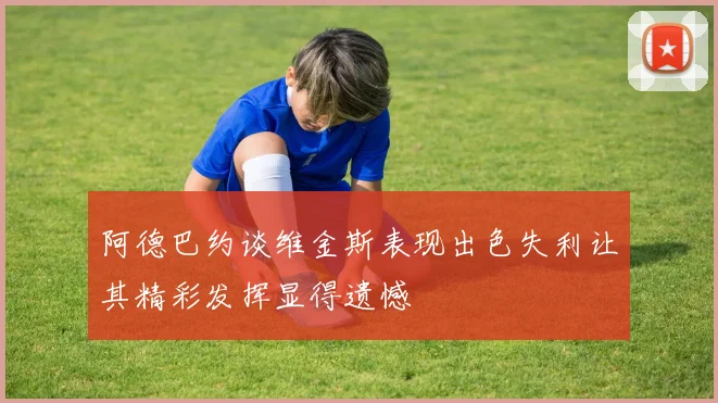 阿德巴约谈维金斯表现出色失利让其精彩发挥显得遗憾